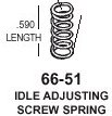 Idle Screw Spring