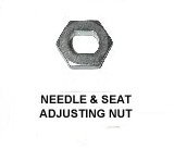 Needle & Seat Holley Adj. Nut