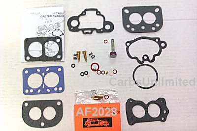 Classic Carburetor Kit - Carter WDO