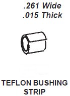 Gasket - FLAT HOLLEY NYLON BUSHINGS