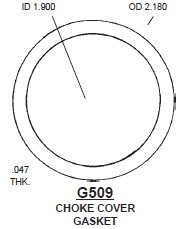 Gasket - Choke Ring