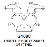 Gasket  THROTTLE BODY 3/64   Thermoquad