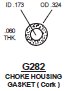 Gasket - Holley CHOKE HOUSING (x10)