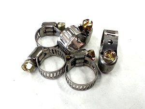 Hose Clamps #4 (bag of 5)