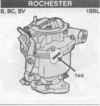 Rochester 1 Barrel Carburetor Diagram - Free Wiring Diagram