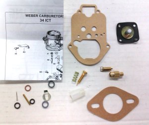 Rebuild Kit fits Weber 34 ICT 34 ICH