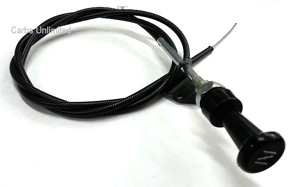 Factory style choke cable 55 inch and Bracket