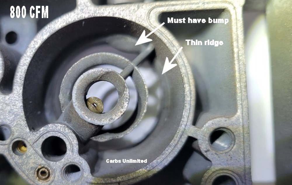 800 CFM Quadrajet