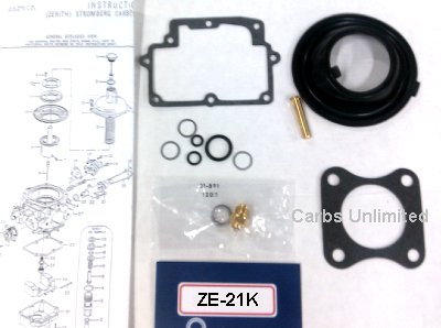 Rebuild Kits ZENITH Carburetors