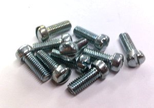 Sloted Fillister Head Screw 6-32 x 3/8