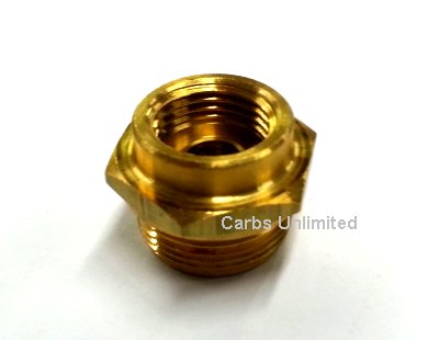 Fuel Fitting 7/8 - 20x3/8 Brass