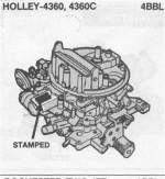 Holley Carb Identification holley 4165 diagram 